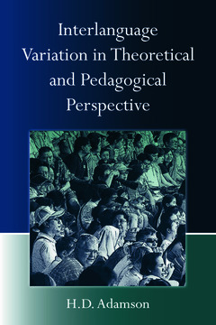 Cover of the book Interlanguage Variation in Theoretical and Pedagogical Perspective
