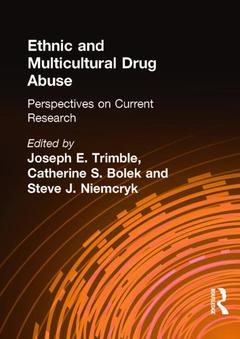 Cover of the book Ethnic and Multicultural Drug Abuse