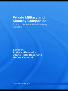 Cover of the book Private Military and Security Companies