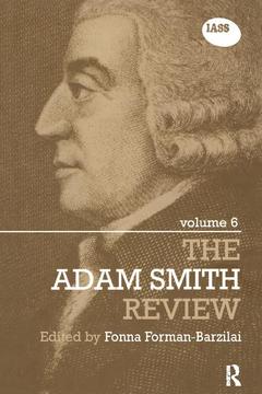 Couverture de l’ouvrage The Adam Smith Review, Volume 6