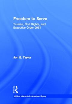 Couverture de l’ouvrage Freedom to Serve