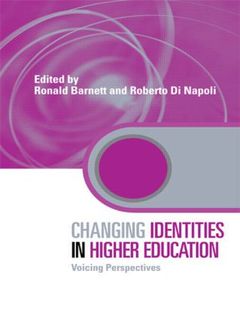 Couverture de l’ouvrage Changing Identities in Higher Education