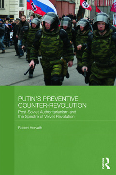 Couverture de l’ouvrage Putin's Preventive Counter-Revolution
