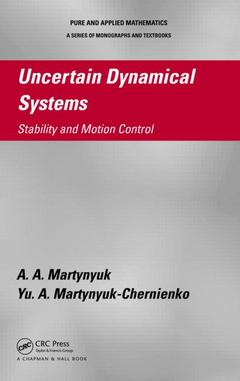 Couverture de l’ouvrage Uncertain Dynamical Systems