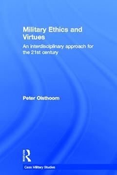 Couverture de l’ouvrage Military Ethics and Virtues