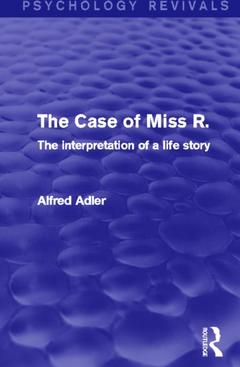 Couverture de l’ouvrage The Case of Miss R.