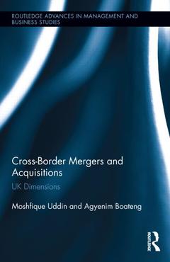 Cover of the book Cross-Border Mergers and Acquisitions