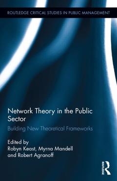 Couverture de l’ouvrage Network Theory in the Public Sector