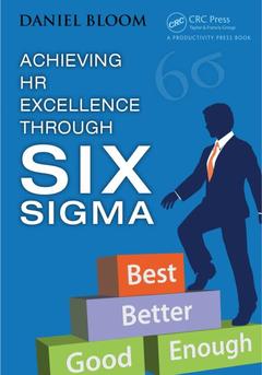Couverture de l’ouvrage Achieving HR Excellence through Six Sigma
