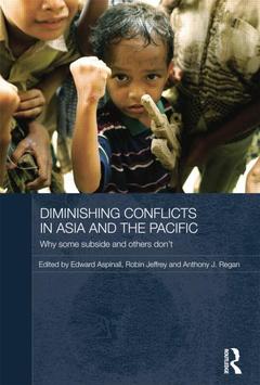 Couverture de l’ouvrage Diminishing Conflicts in Asia and the Pacific