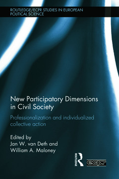 Couverture de l’ouvrage New Participatory Dimensions in Civil Society