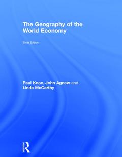 Couverture de l’ouvrage The Geography of the World Economy