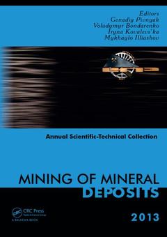 Couverture de l’ouvrage Mining of Mineral Deposits