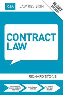 Couverture de l’ouvrage Q&A Contract Law