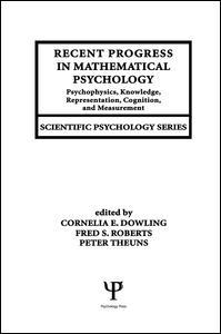 Cover of the book Recent Progress in Mathematical Psychology