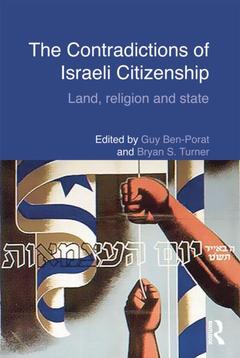 Couverture de l’ouvrage The Contradictions of Israeli Citizenship