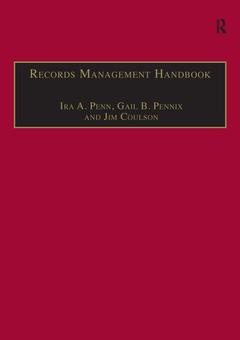 Couverture de l’ouvrage Records Management Handbook