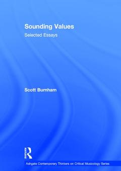 Couverture de l’ouvrage Sounding Values