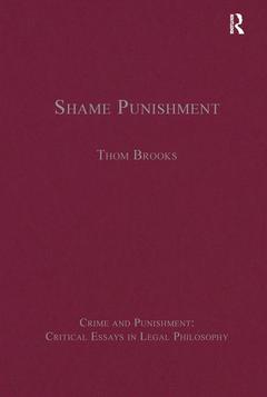 Couverture de l’ouvrage Shame Punishment