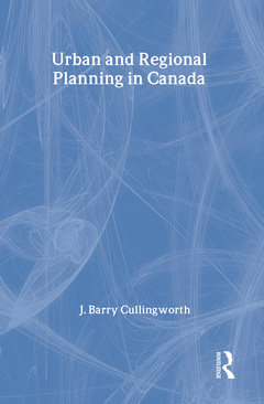 Couverture de l’ouvrage Urban and Regional Planning in Canada