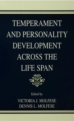 Couverture de l’ouvrage Temperament and Personality Development Across the Life Span