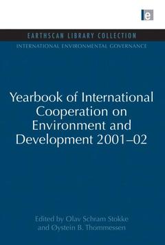 Cover of the book Yearbook of International Cooperation on Environment and Development 2001-02