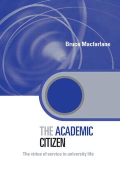 Couverture de l’ouvrage The Academic Citizen