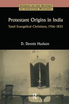 Couverture de l’ouvrage Protestant Origins in India