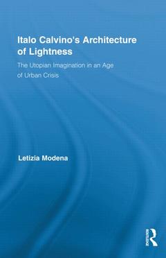 Cover of the book Italo Calvino's Architecture of Lightness