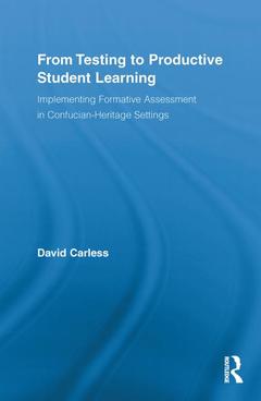 Couverture de l’ouvrage From Testing to Productive Student Learning