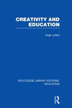 Couverture de l’ouvrage Creativity and Education