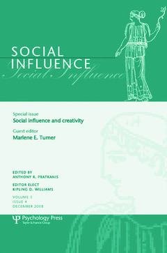 Couverture de l’ouvrage Social Influence and Creativity
