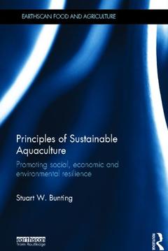 Couverture de l’ouvrage Principles of Sustainable Aquaculture