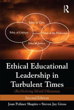Couverture de l’ouvrage Ethical Educational Leadership in Turbulent Times