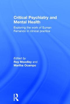 Couverture de l’ouvrage Critical Psychiatry and Mental Health