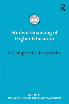 Couverture de l’ouvrage Student Financing of Higher Education