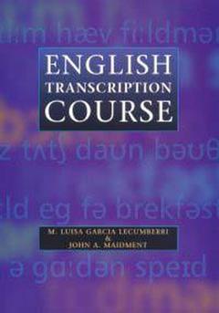 Couverture de l’ouvrage English Transcription Course