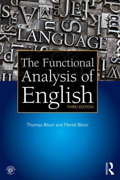 Couverture de l’ouvrage The Functional Analysis of English
