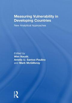 Couverture de l’ouvrage Measuring Vulnerability in Developing Countries