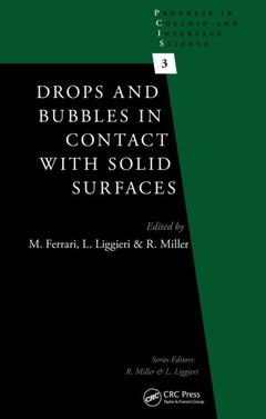 Couverture de l’ouvrage Drops and Bubbles in Contact with Solid Surfaces