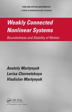 Couverture de l’ouvrage Weakly Connected Nonlinear Systems