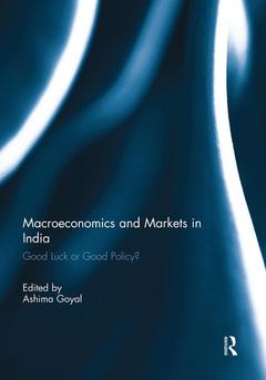 Couverture de l’ouvrage Macroeconomics and Markets in India