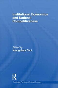 Couverture de l’ouvrage Institutional Economics and National Competitiveness