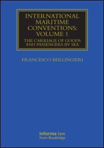 Couverture de l’ouvrage International Maritime Conventions (Volume 1)
