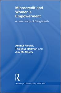 Couverture de l’ouvrage Microcredit and Women's Empowerment