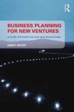 Couverture de l’ouvrage Business Planning for New Ventures