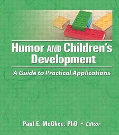 Couverture de l’ouvrage Humor and Children's Development