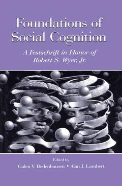 Couverture de l’ouvrage Foundations of Social Cognition