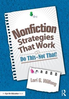 Couverture de l’ouvrage Nonfiction Strategies That Work
