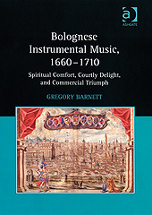 Couverture de l’ouvrage Bolognese Instrumental Music, 1660-1710